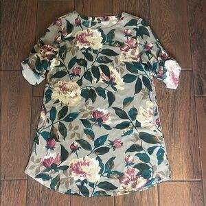Floral Print Women's Top